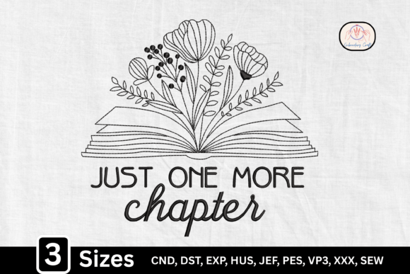 A Designer's Review of the Floral Book Embroidery Design