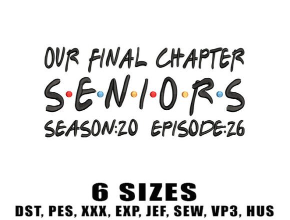 A Designer's Review of the Seniors Friends Embroidery Design