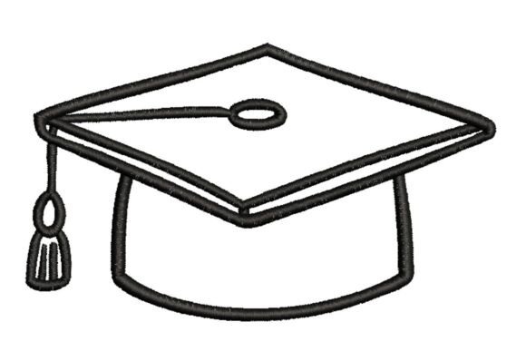 A Professional Review of Grad Cap Outline Embroidery for Seasonal Projects