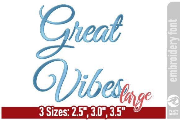 A Real-World Review of the Great Vibes Font for Embroidery Selling