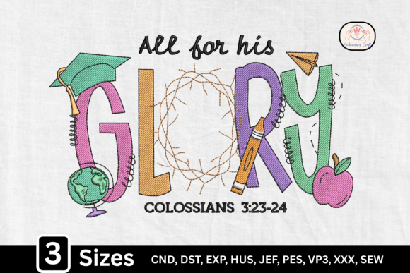 All for His Glory Bible Verse Teacher Review