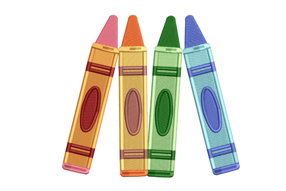 Colorful Crayons Embroidery Design: A Practical Review