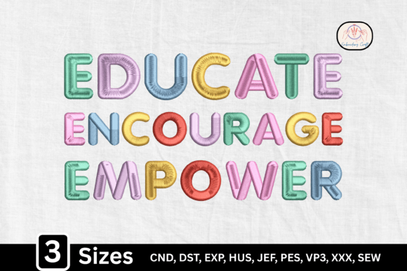 Educate Encourage Empower: A Designer's Embroidery Review