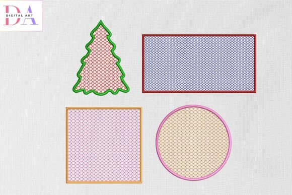 Geometric Frames and Tree: An Embroidery Designer’s Review