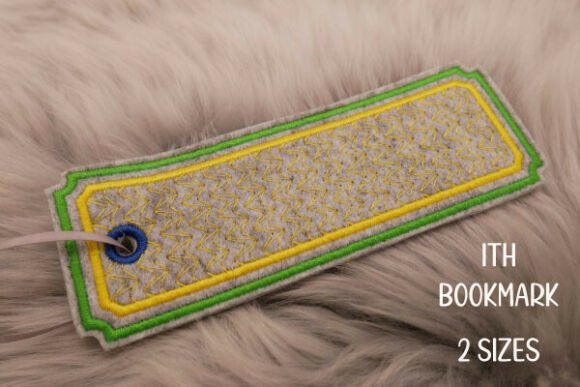 ITH Bookmark – Redwork Fill: A Sweatshirt Embroidery Review