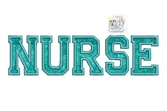 Nurse Applique Design: Heartfelt Embroidery for Gifts