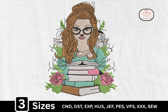 Review: Floral Book Stack Bookish Girl Glasses